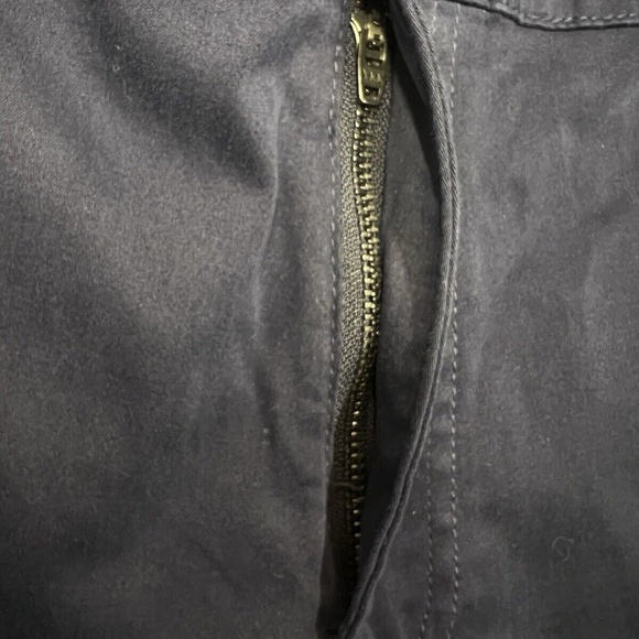 Kut From The Kloth Jogger Pants High Rise Crop Cargo Pockets Zip Ankles Blue 14 - Picture 6 of 16